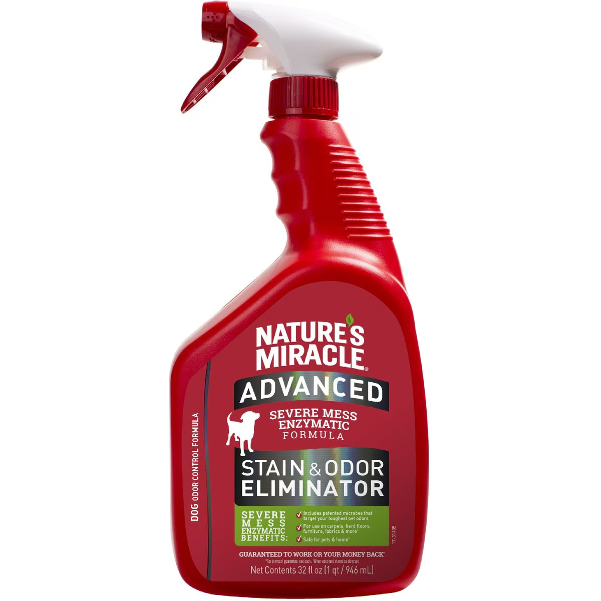 Nature's Miracle Advanced Dog Enzymatic Stain Remover &amp; Odor Eliminator Spray