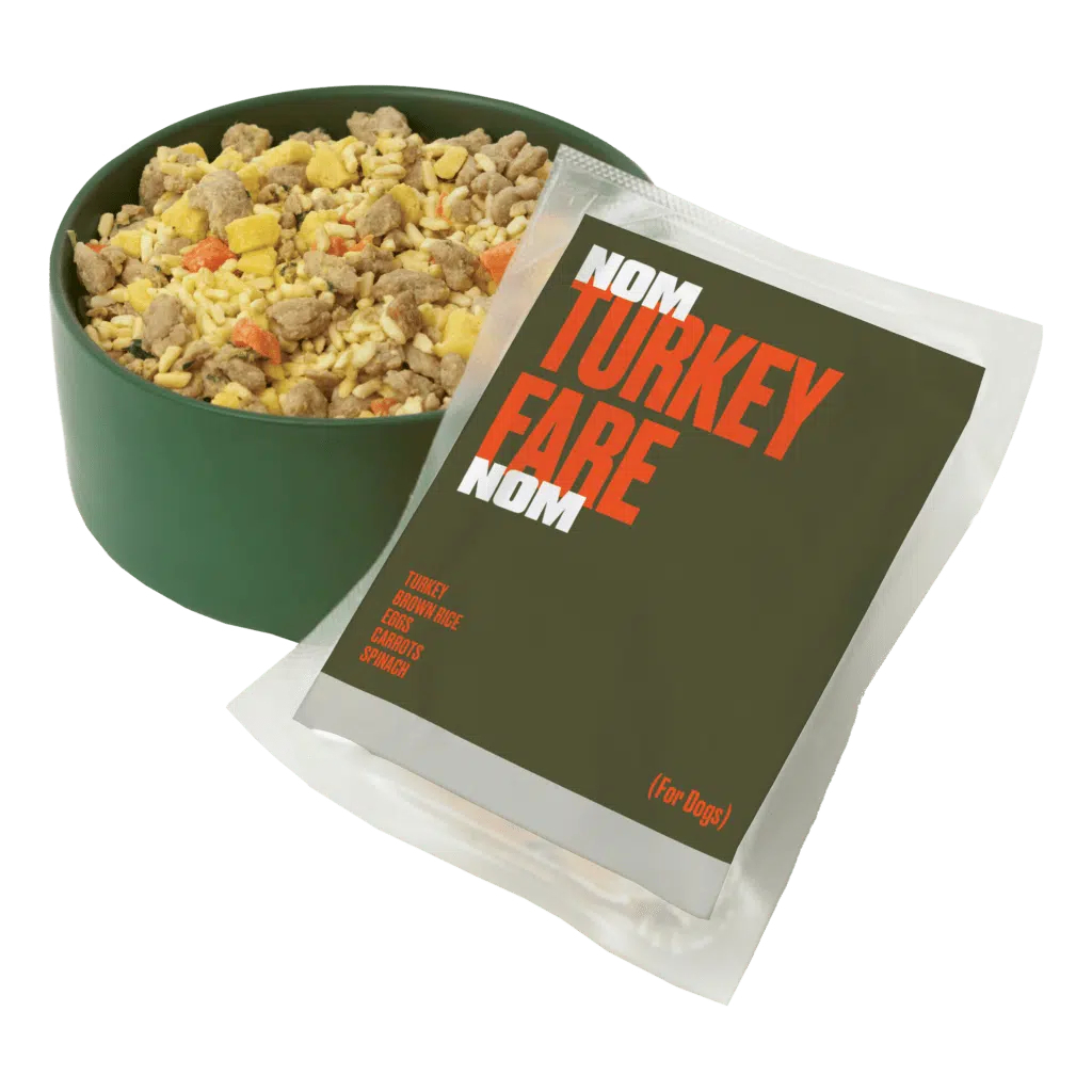 Nom Nom Turkey Fare Fresh Dog Food