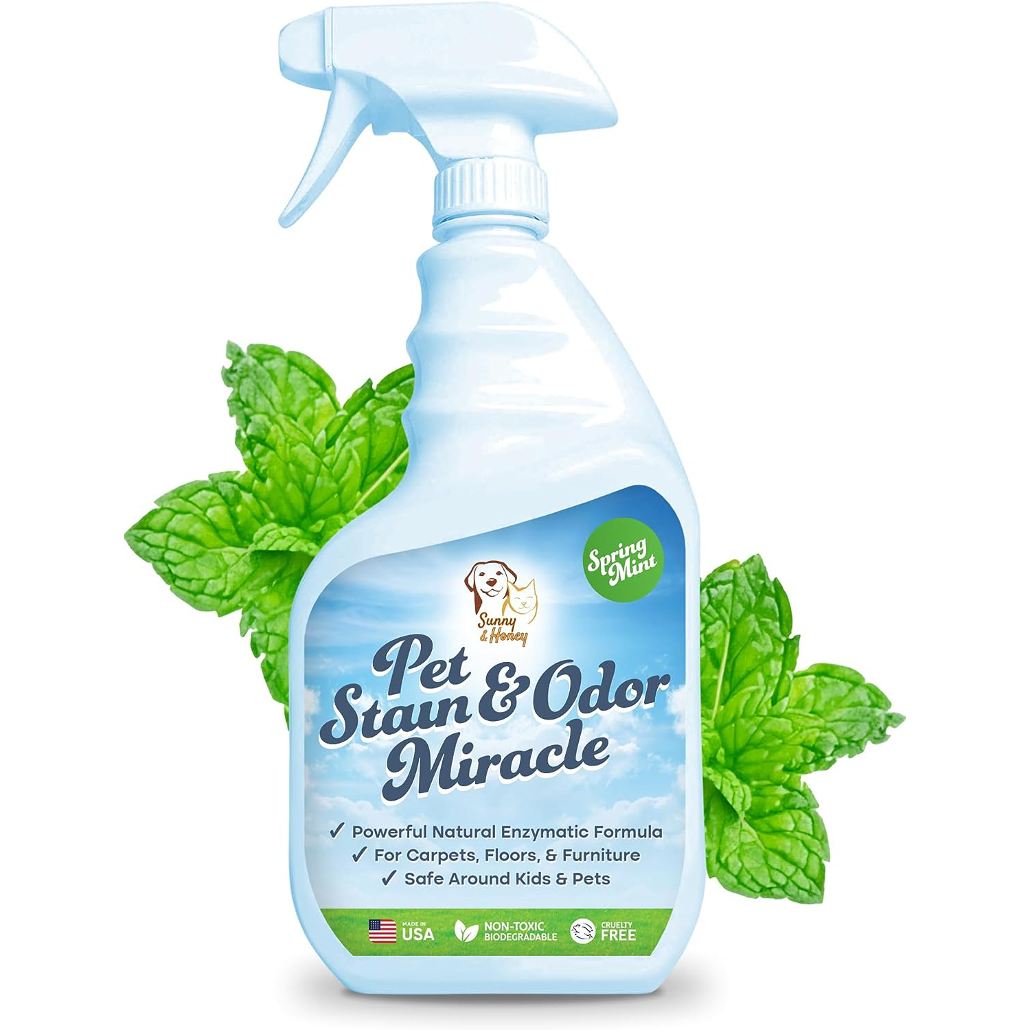 Sunny &amp; Honey Pet Stain &amp; Odor Miracle