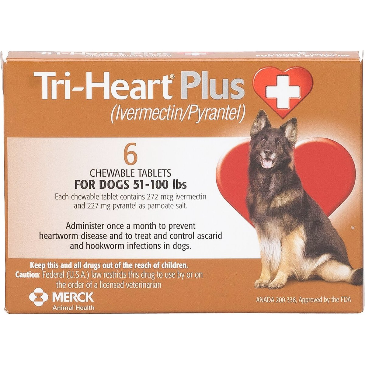 Tri-Heart Plus Chewable Tablet for Dogs