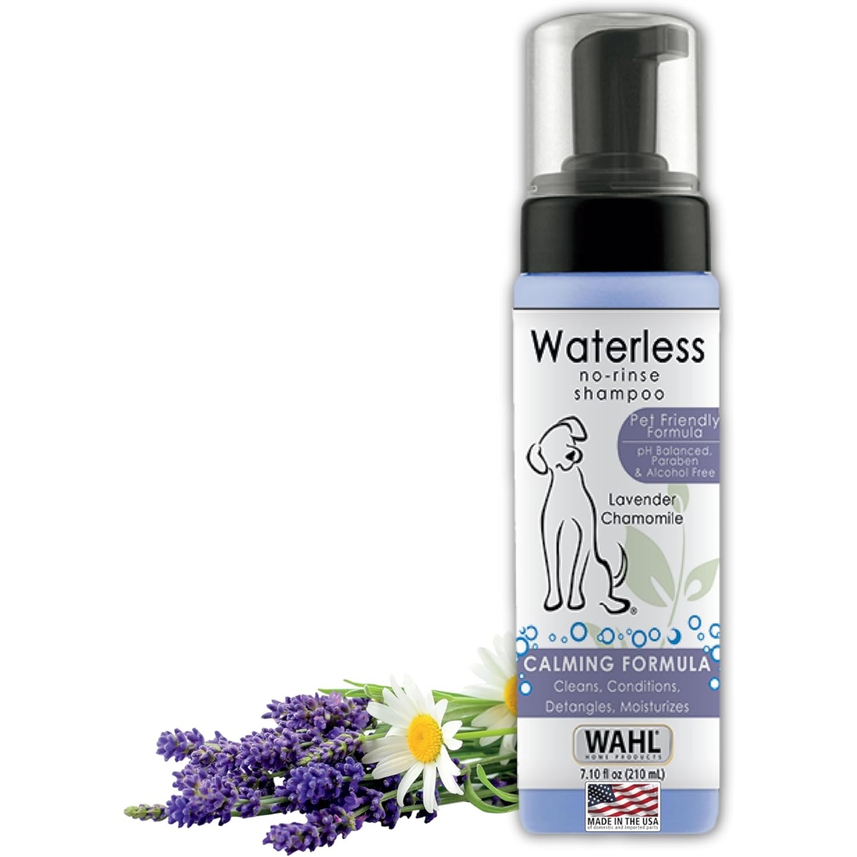 Wahl Pet Friendly Waterless No Rinse Shampoo