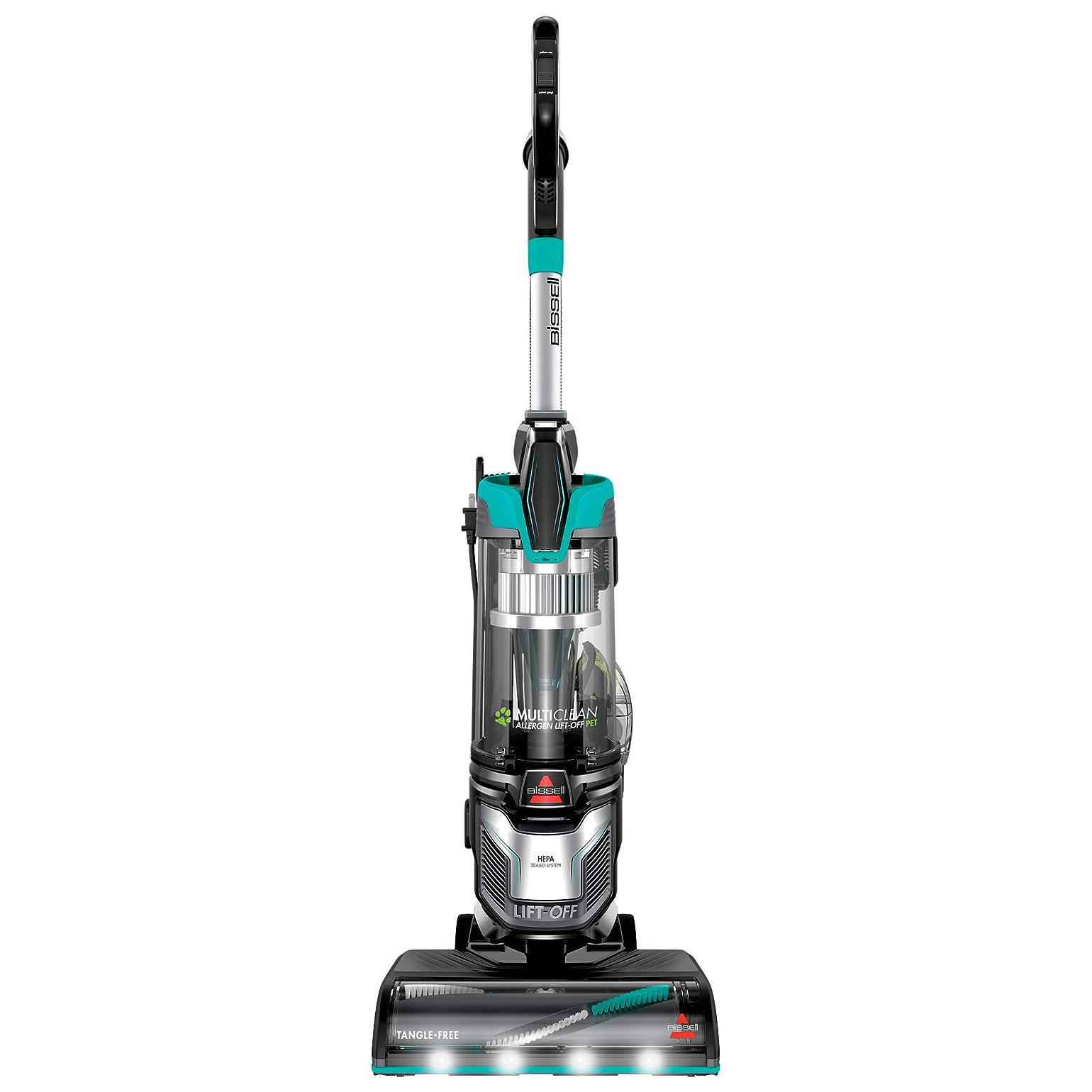 BISSELL 2998 MultiClean Allergen Lift-Off Pet Vacuum With HEPA Filter Sealed System