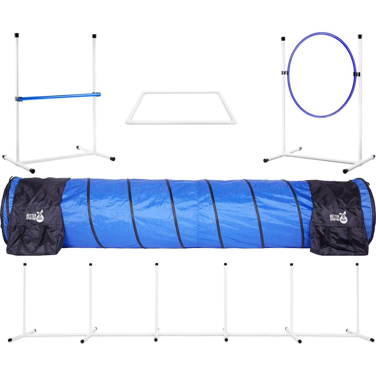Better Sporting Dogs 5 Piece Complete Starter Dog Agility Set