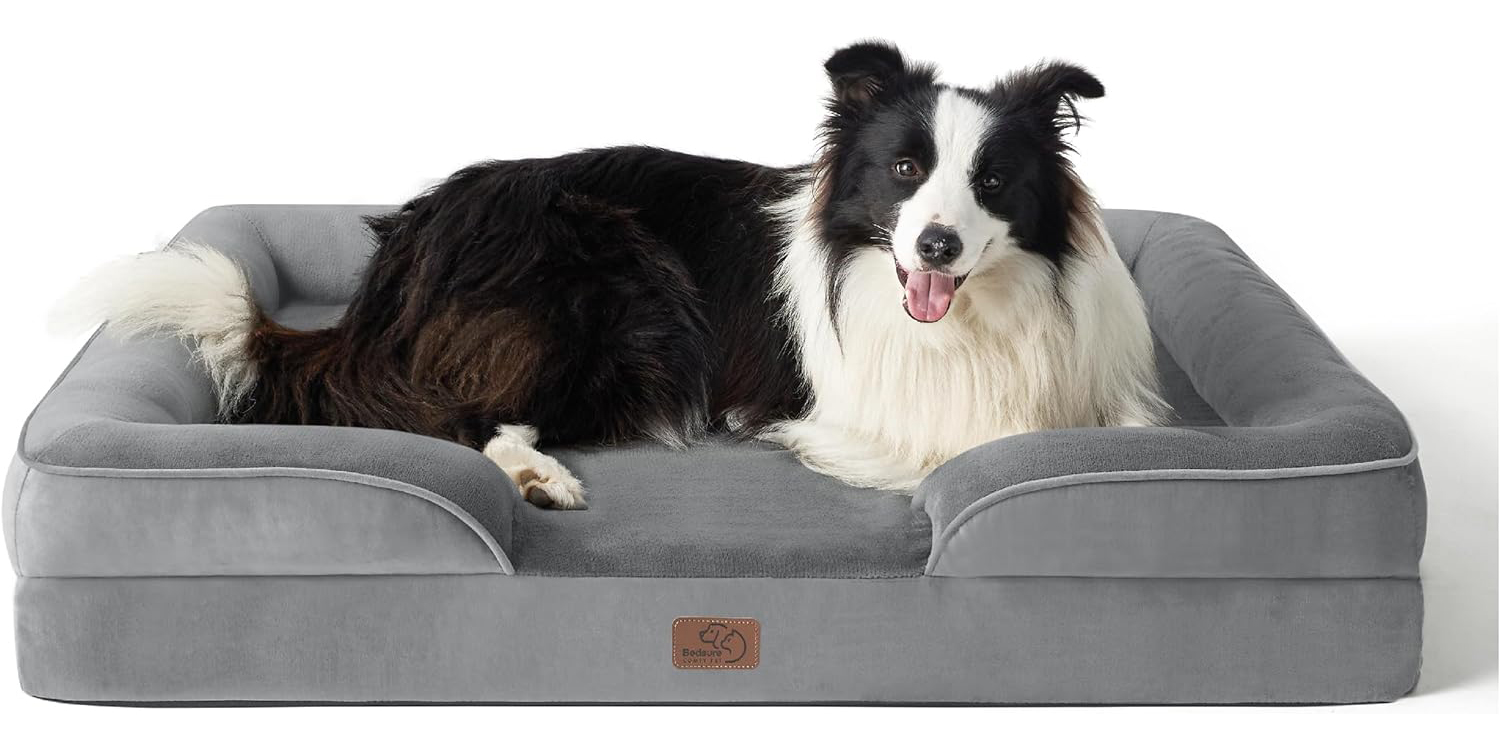 Bedsure Orthopedic Dog Bed for Large Dogs