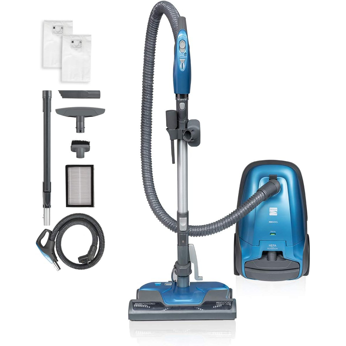 Kenmore Pet Friendly Lightweight Bagged Canister Vacuum Cleaner with Extended Telescoping Wand