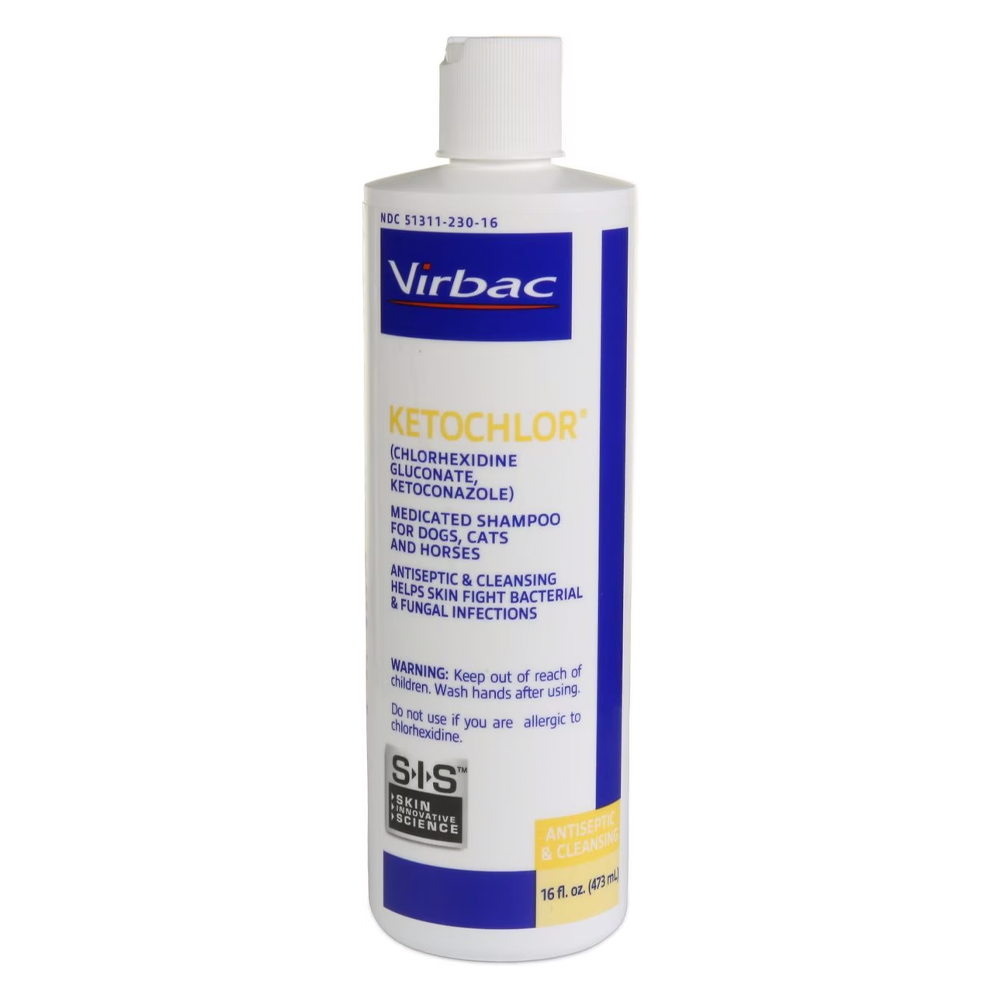 KetoChlor Medicated Shampoo for Dogs & Cats