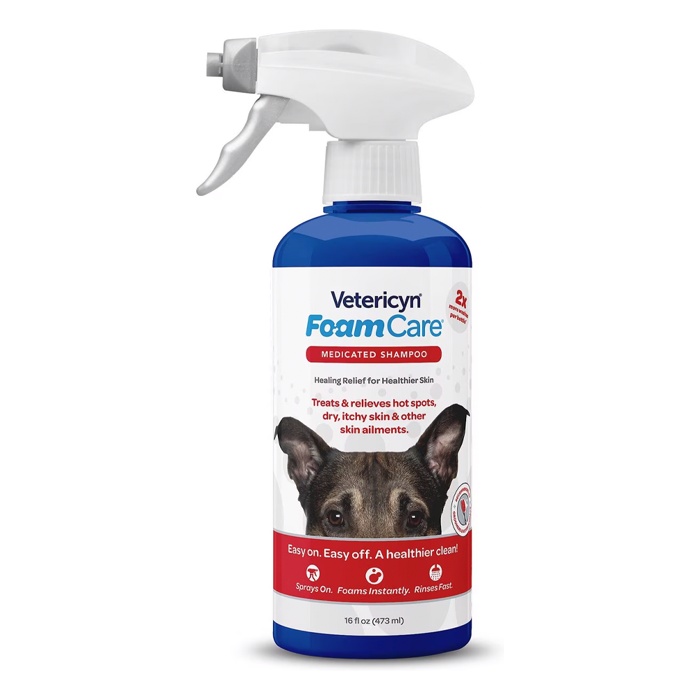 Vetericyn FoamCare Medicated Shampoo for Pets