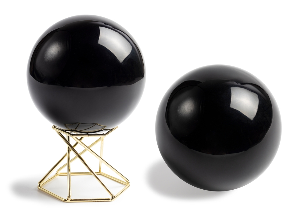 Black Obsidian Stone Sphere
