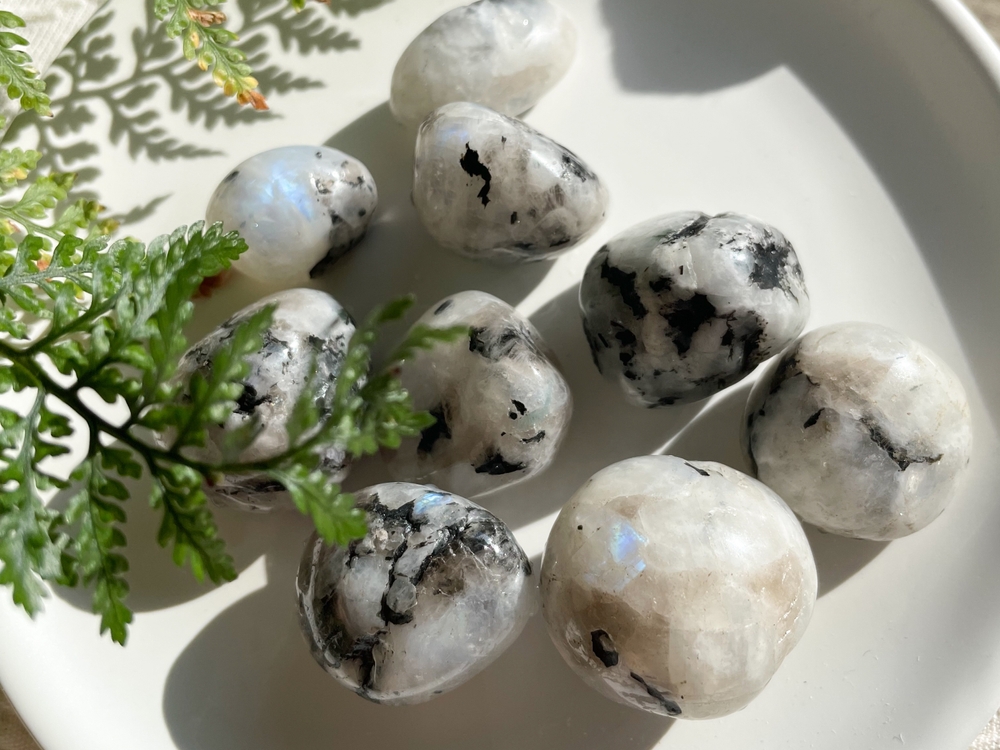 Moonstone crystal healing stones