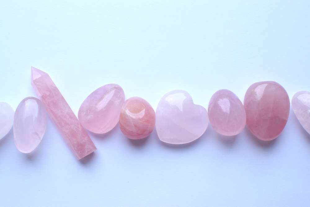 Pink healing chakra rose quartz crysta00ls
