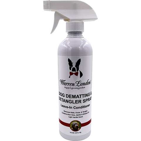 Warren London Dematting &amp; Detangling Leave-In Conditioner Dog Spray