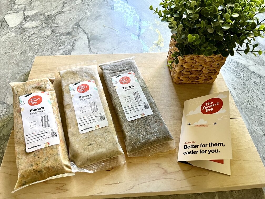 the farmers dog full recipe packaging
