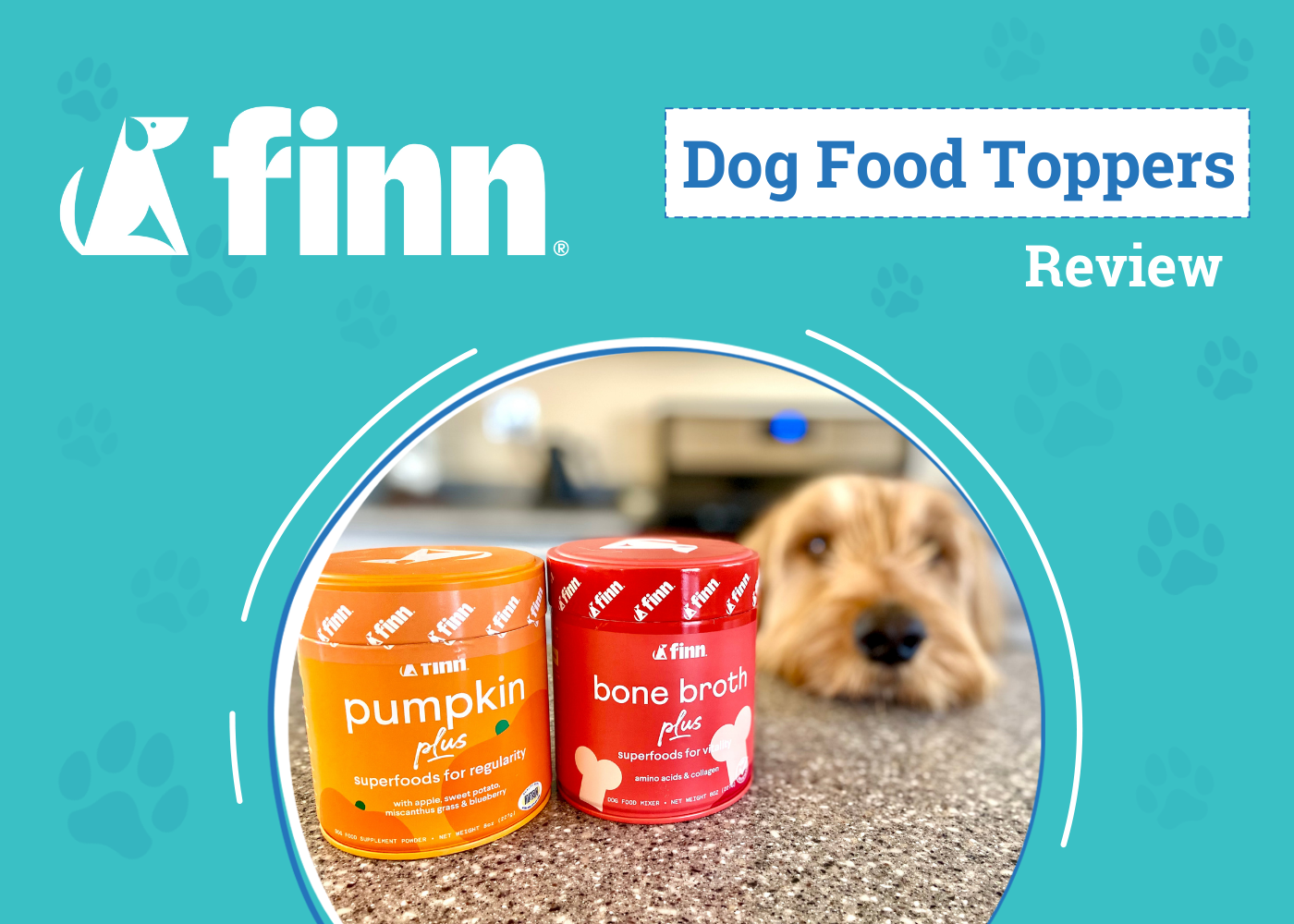 Finn’s Dog Food Toppers Review 2026: Micah Tries Pumpkin & Bone Broth Plus