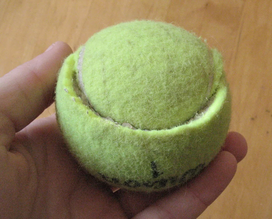 Tennis Ball Surprise