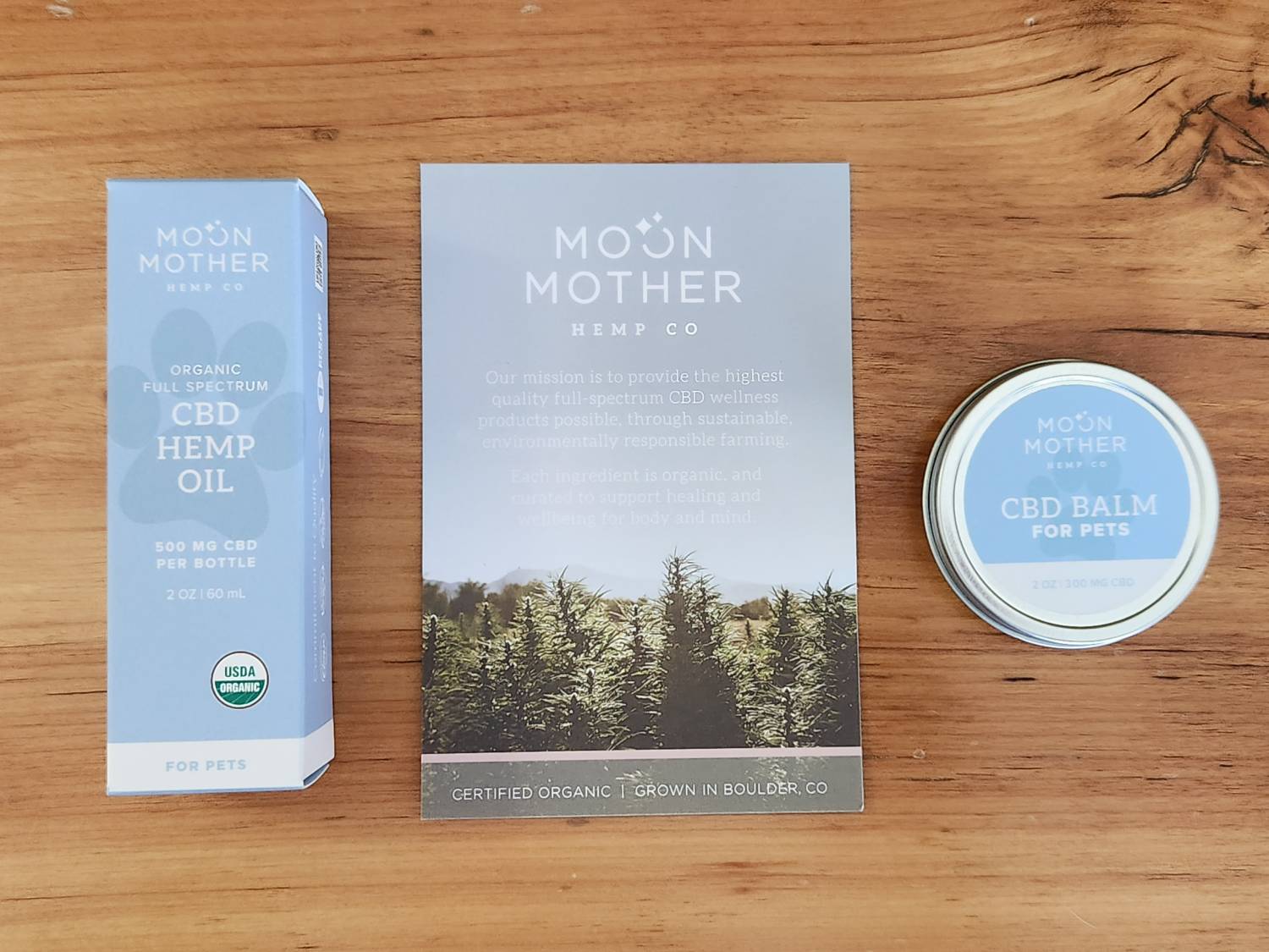 Moon Mother Brand Review - two products