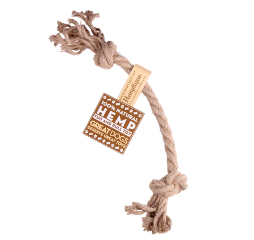 20mm Hemp Rope Tug & Pull Dog Toy