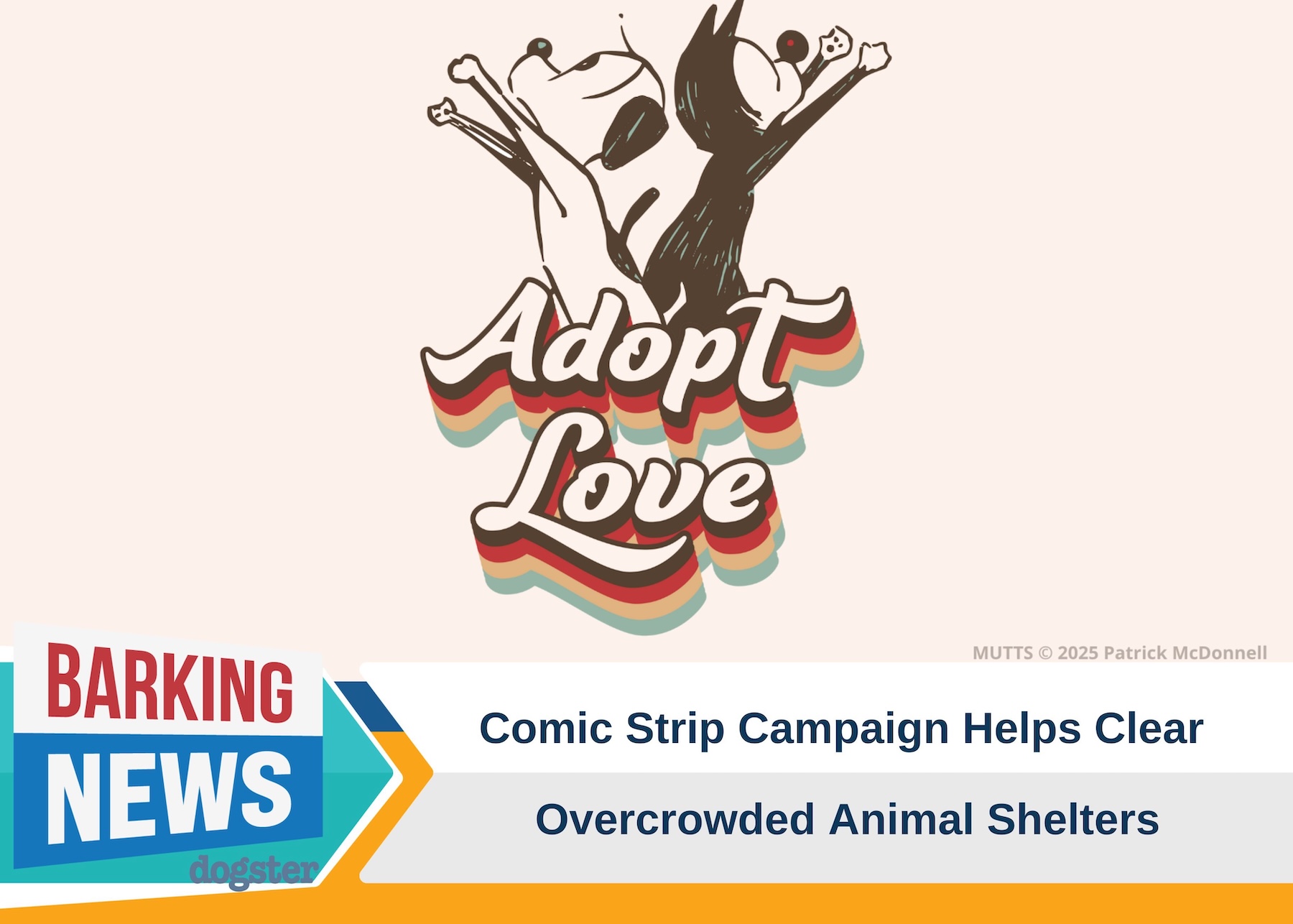 Comic Strip Campaign Helps Clear Overcrowded Animal Shelters