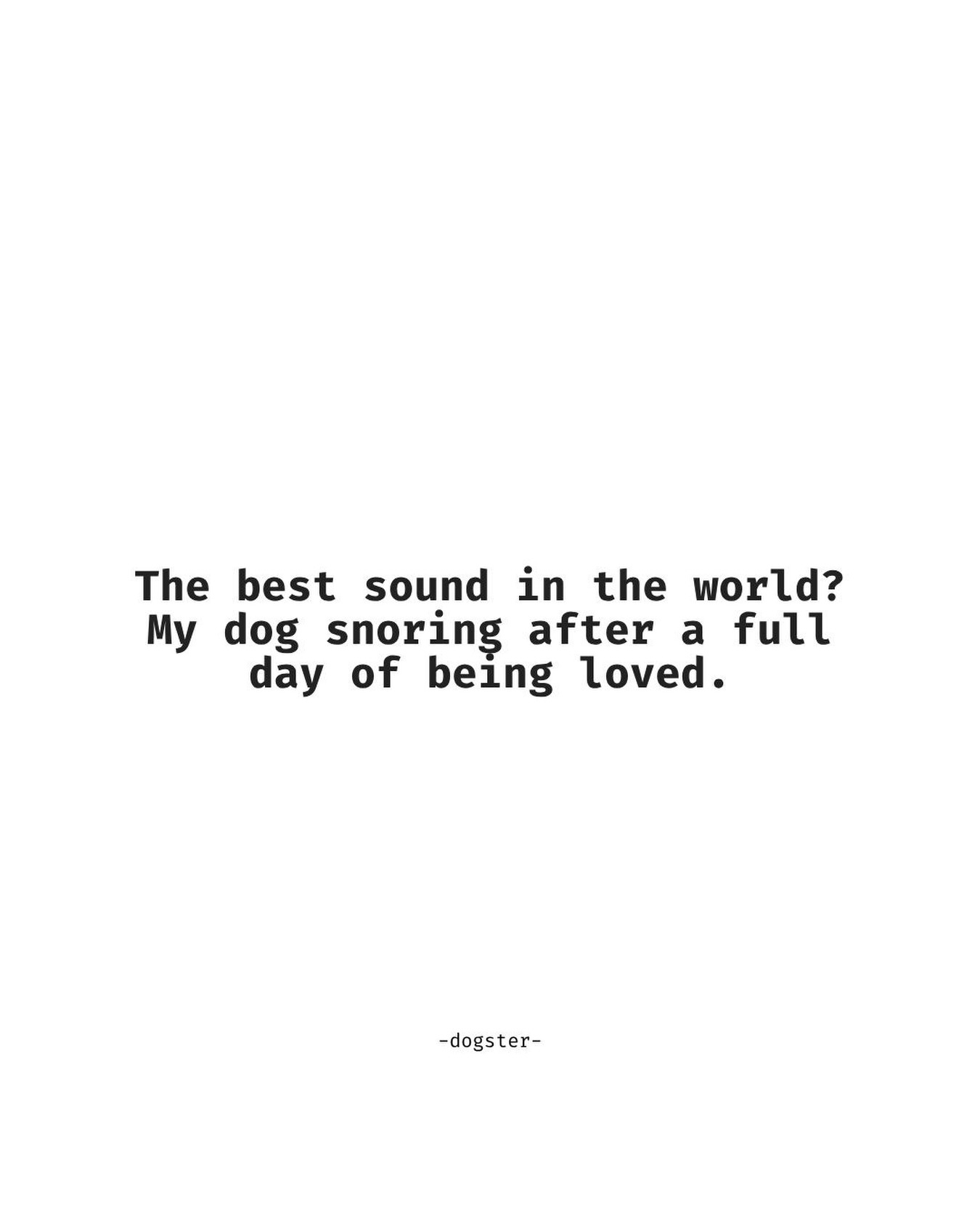 Knowing they feel: loved, safe, and content 🫶 no better feeling

#dogmama #petparent #doglover #dogquote #dogquotesofinstagram